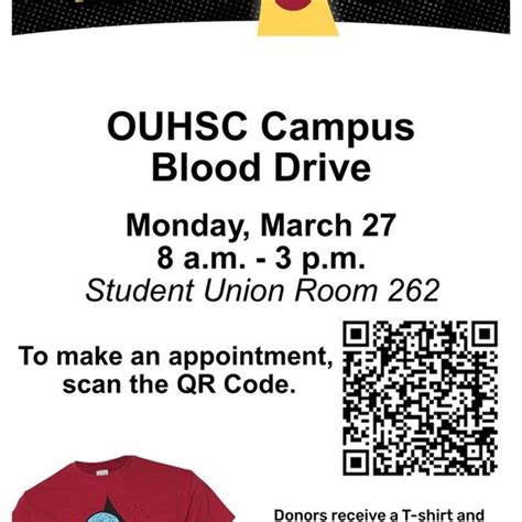 OUHSC Campus Blood Drive - Students