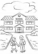 Free & Easy To Print School Coloring Pages  Tulamama sketch template