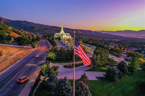 Bountiful Utah Temple Photograph by Allen Blodgett - Fine Art America