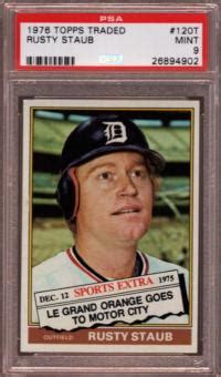 Rusty Staub Baseball Cards, Topps, Fleer, Upper Deck Trading Cards