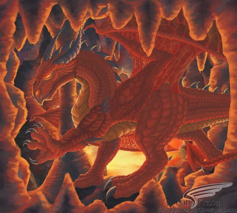 Volcano Dragon by FranaticArt on DeviantArt