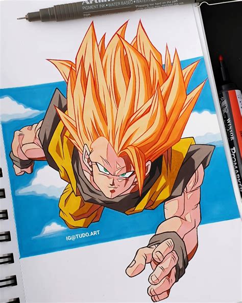 Goku Super Saiyan 3 Drawing