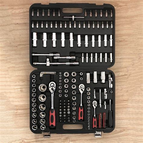 171pcs High quality Spanner Sockets Set Auto Repair Tool Ratchet Wrench Set Torque Wrench ...