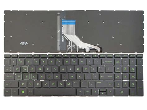 Genuine Green Backlit Keyboard For HP Pavilion 15-CX Series Laptop