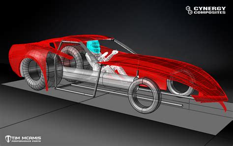 First Look: Tim McAmis Performance Parts Composite C7 Pro Mod Body - Dragzine