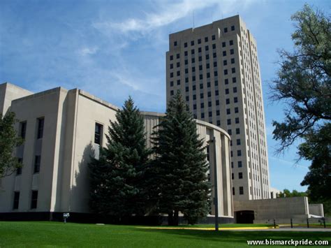 Picture of North Dakota State Capitol in Bismarck-Mandan, North Dakota ...