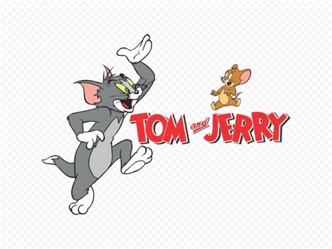 HD Tom & Jerry Characters With Text Logo PNG | Citypng