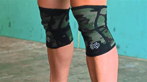 Exosleeve CrossFit knee sleeves - YouTube