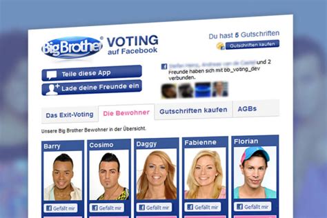 Mit Big Brother Social Voting zum interaktiven Fernseherlebnis