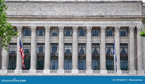 Department of Agriculture Headquarters Building Stock Image - Image of ...