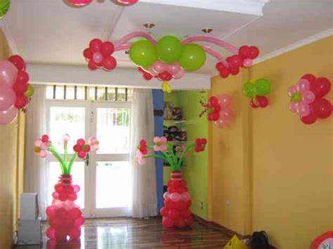 Decoración con globos de fiestas infantiles