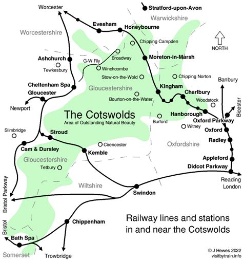 Visit the Cotswolds by train