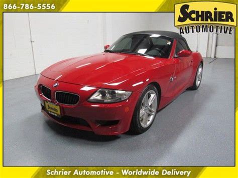 Purchase used 2007 BMW Z4 M ROADSTER CONVERTIBLE RED/BLACK HEATED ...