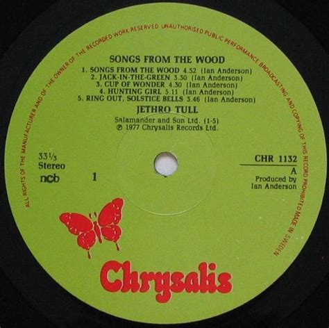 Jethro Tull ‎– Songs From The Wood