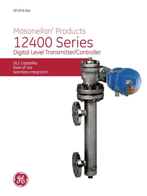 Masoneilan 12400 Series Digital Level Transmitter / Controller - Fluid Tech