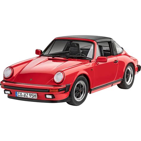 Revell Porsche 911 Carrera 3.2 Targa G Sports Car Model Kit Scale 1/24