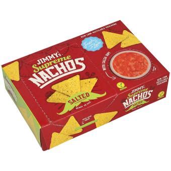 Jimmy's Supreme Nachos To Go Salted with Salsa Dip 200g | Online kaufen im World of Sweets Shop