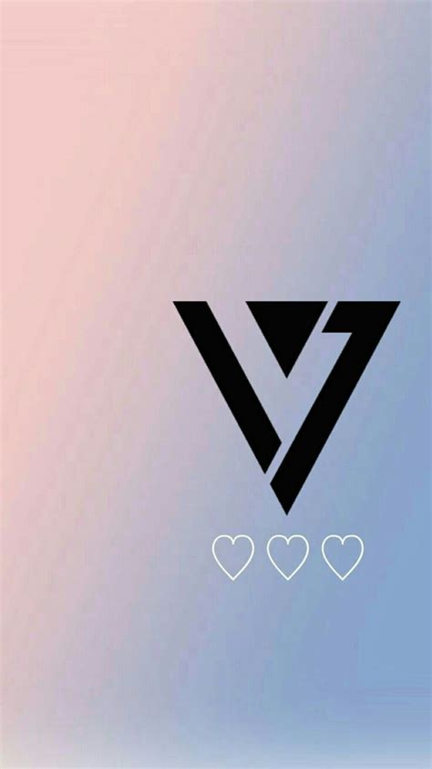 Seventeen logo wallpaper / lockscreen | Seventeen wallpapers, Wallpaper, Lock screen wallpaper