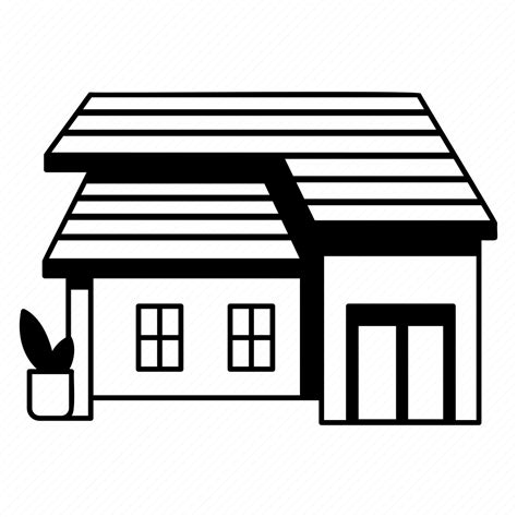House, wooden, muji, architecture, residential, estate, modern icon - Download on Iconfinder