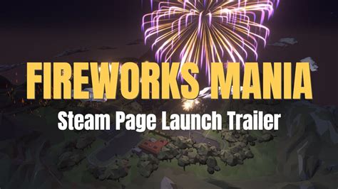 Fireworks Mania | Fireworks Game On Steam 2020 - YouTube