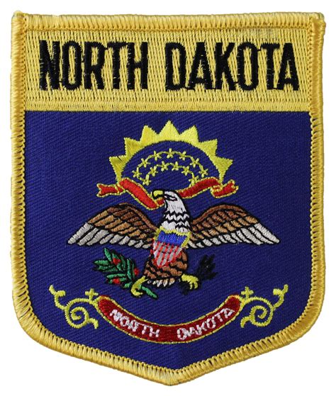 Buy North Dakota Shield Patch | Flagline