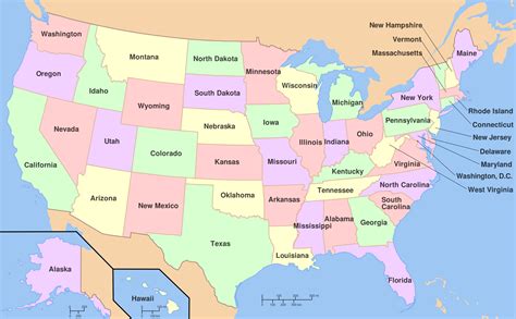 map of usa - Free Large Images