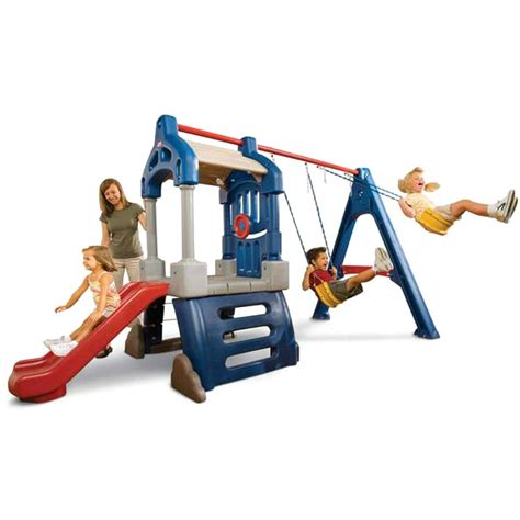 Little Tikes Clubhouse Swing Set - Walmart.com - Walmart.com