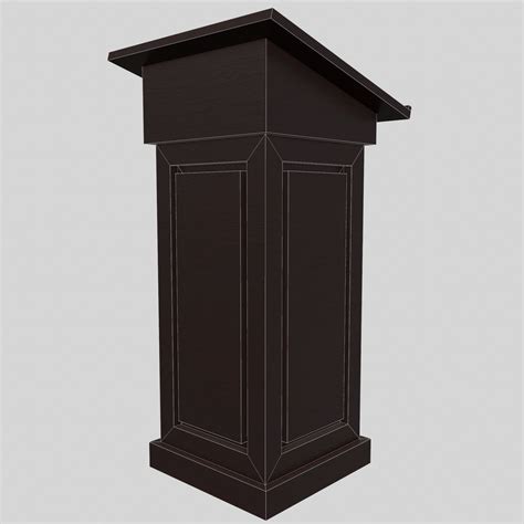 Podium 3D Model $5 - .obj .fbx .max - Free3D