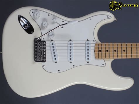 1997 Fender Stratocaster Jimi Hendrix Tribute - Olympic White-Vi97FeStrHendrixTN704512