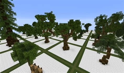 Tree Bundle | 370 Custom Trees – Minecraft Building Inc