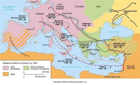 crociate clermont prima crociata | Crusades, World history map, Map