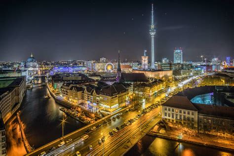 Download Germany Berlin Skyline Wallpaper | Wallpapers.com