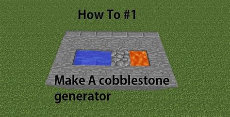 How to Make a Cobblestone Generator! Minecraft Blog