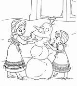 Free Printable Frozen Coloring Pages sketch template