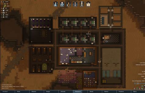 Rimworld base design 2022