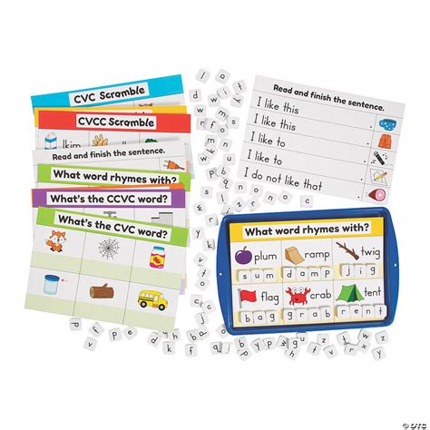 CVC, CVCC & CCVC Magnetic Activity Set | Oriental Trading