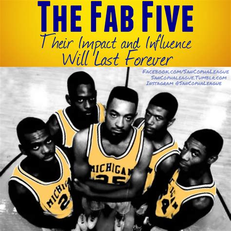 SanCopha League #LiberNation • The Fab Five… Just a few African-American Kids...