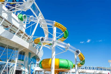 Water Slides on Royal Caribbean Symphony of the Seas Cruise Ship ...