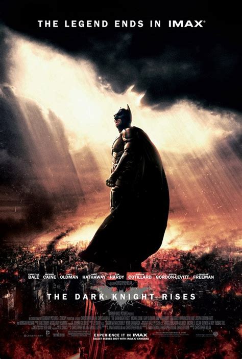 Spectacular IMAX Poster for Chris Nolan's 'The Dark Knight Rises' | FirstShowing.net