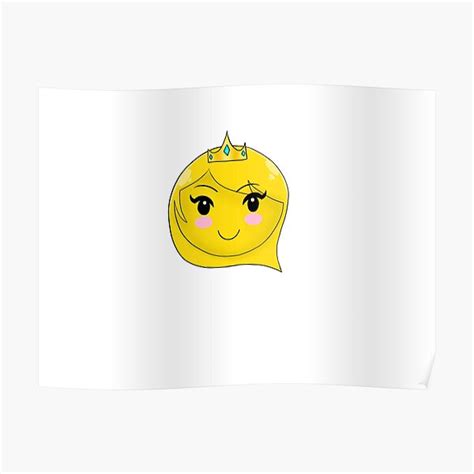 "Princess emoji" Poster for Sale by KionaDesign | Redbubble