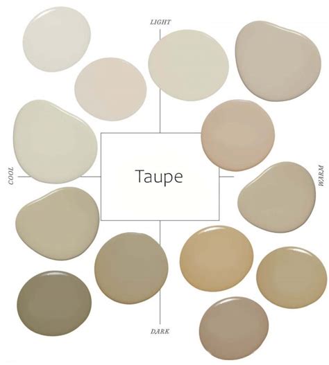 Taupe color chart 1 - Modern Design