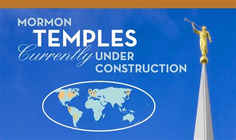 Infographic: Mormon Temples Under Construction | LDS365: Resources from the Church & Latter-day ...