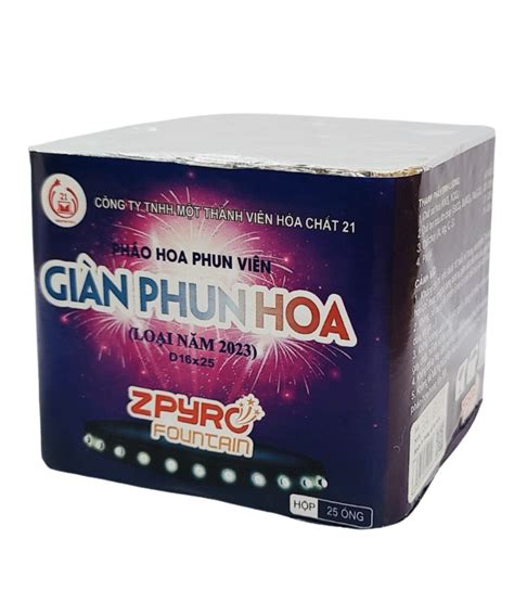 Pháo Hoa Z121 Giàn Phun Hoa 2023 - Pháo Hoa Z121