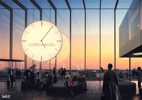 Copenhagen Airport new terminal on Behance