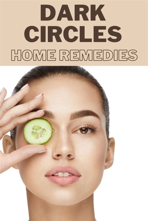 How to get rid of Dark circles with Home remedies