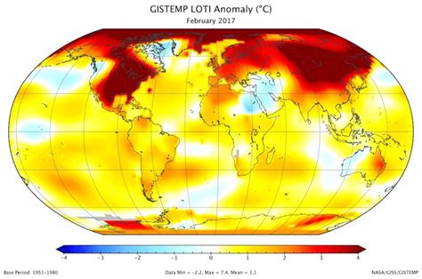 Global Heat Continues With Second-Hottest February | Climate Central