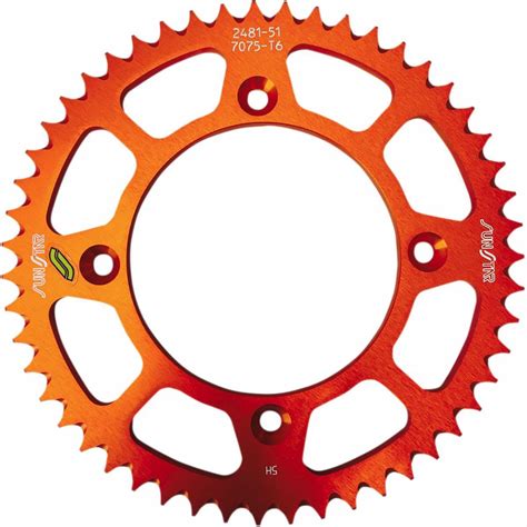 Sunstar Sprockets 5-139048OR Sunstar Works Triplestar Aluminum Sprockets | Summit Racing