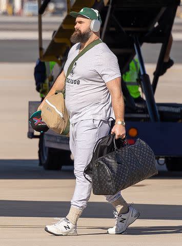 Jason Kelce Couldn't Care Less About His Game-Day Outfits: 'I Don't Like to Play Dress-Up'