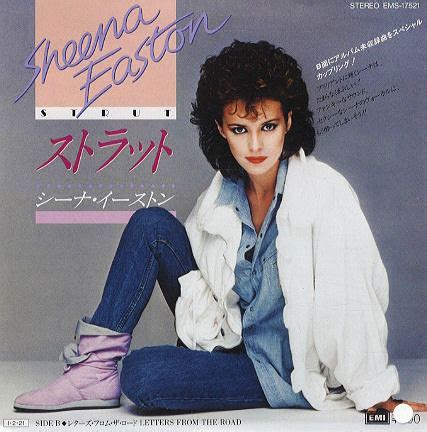 RETRO DISCO HI-NRG: SHEENA EASTON "Strut" (12'' Disco Maxi) 1984 Disco synth-pop funk eurobeat ...