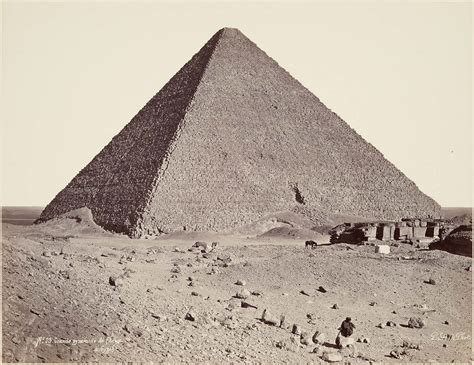 Great pyramid of Khufu at Giza | Museum of Fine Arts, Boston